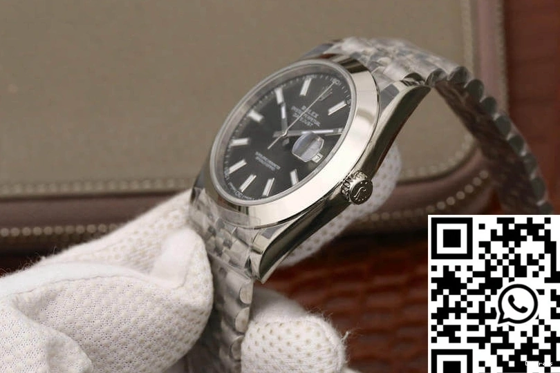 EW M126300-0008 Factory Datejust Grey Rolex Dial 0127